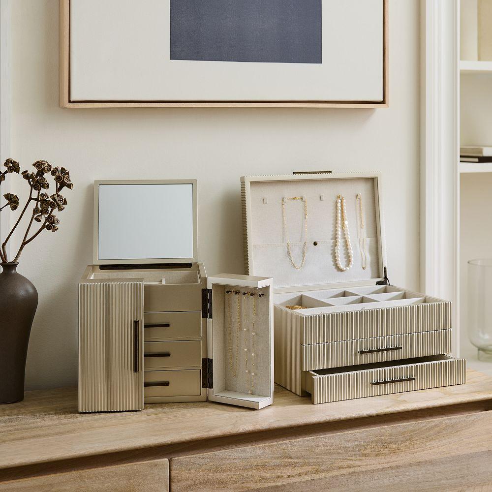 Modern Fluted Jewellery Boxes West Elm Australia